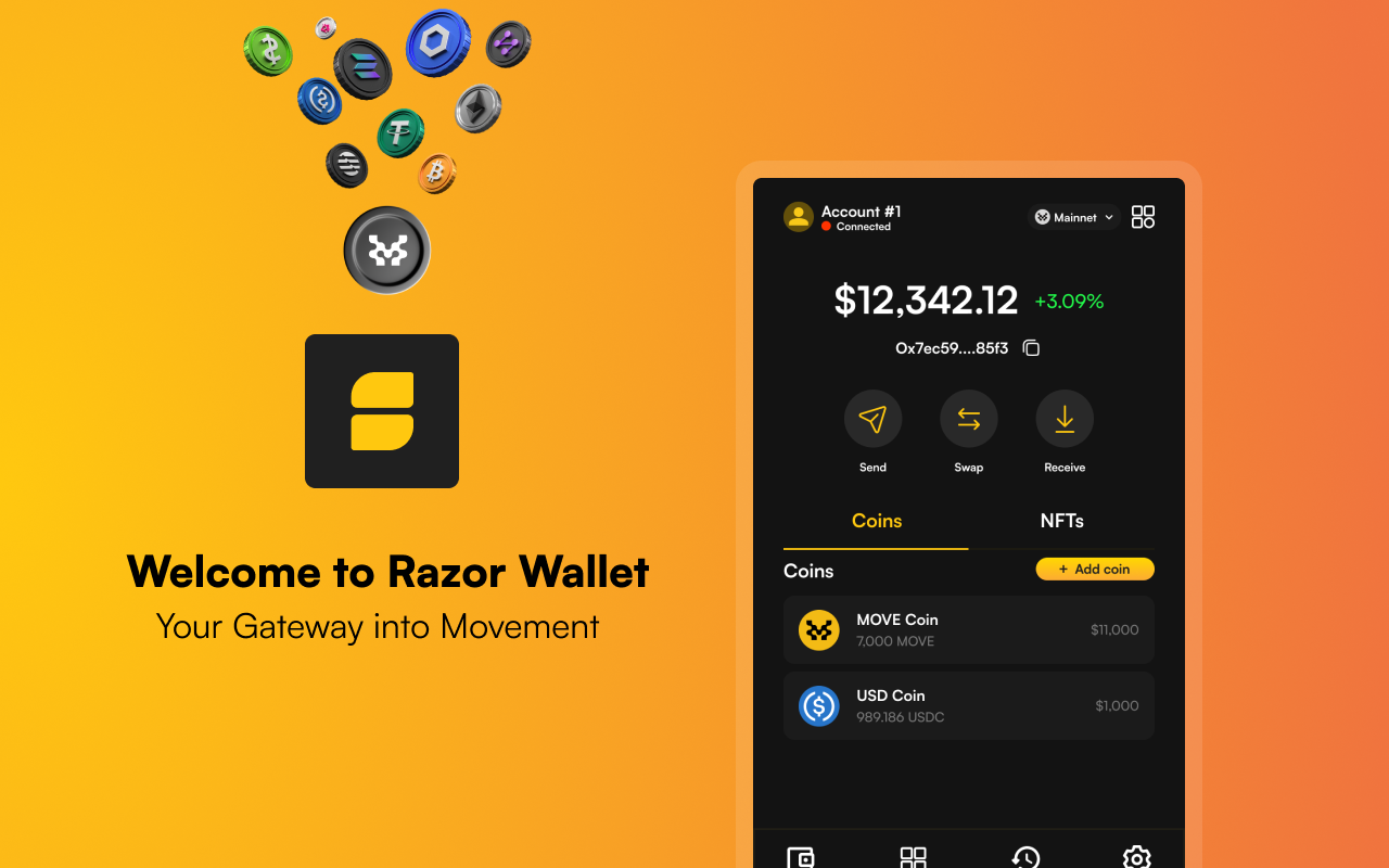 Razor Wallet截图2
