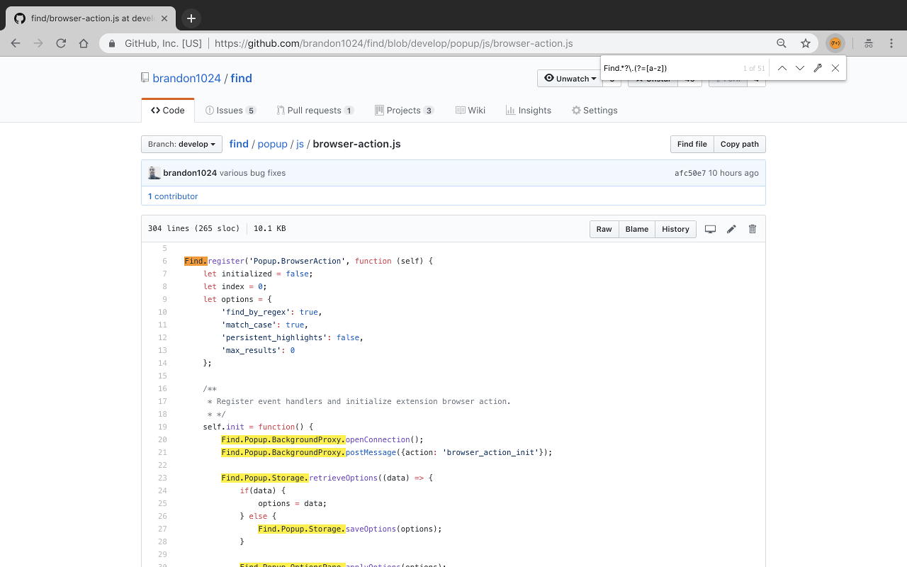 find+ | Regex Find-in-Page Tool截图2