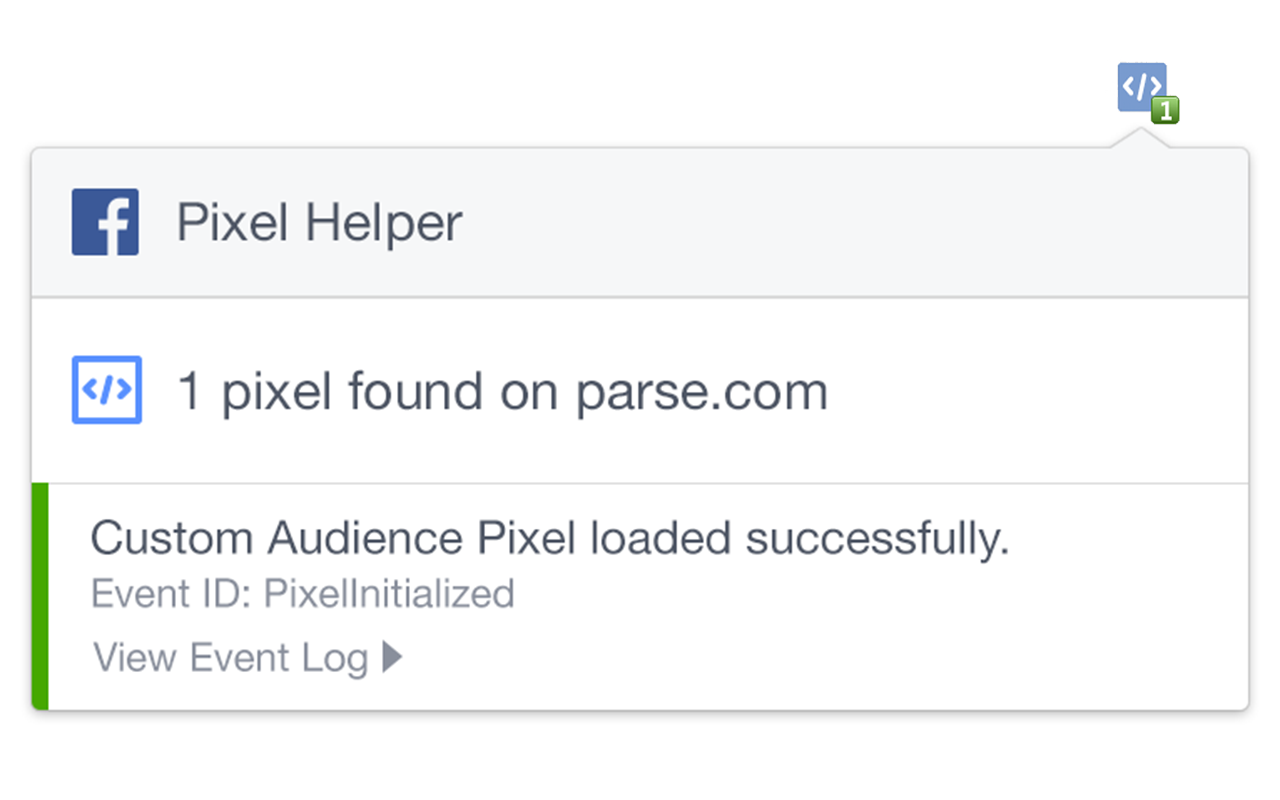 Meta Pixel Helper截图1