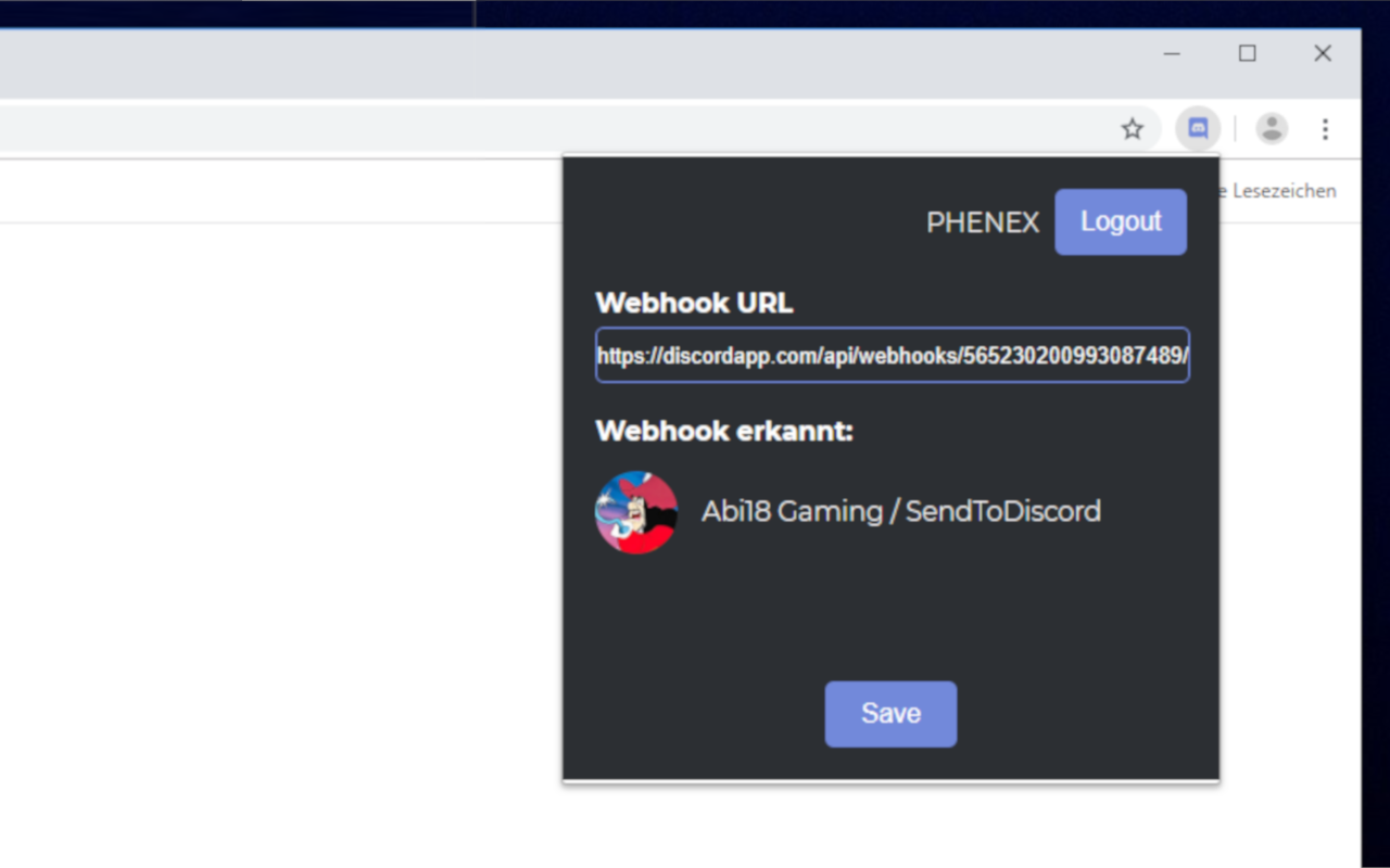 Send to Discord截图2