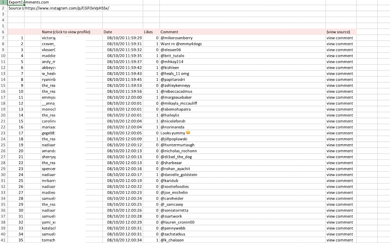 exportcomments.com截图1