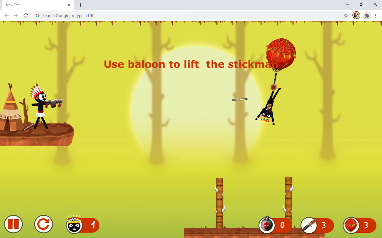 Stickman Hunter Archery Game截图1