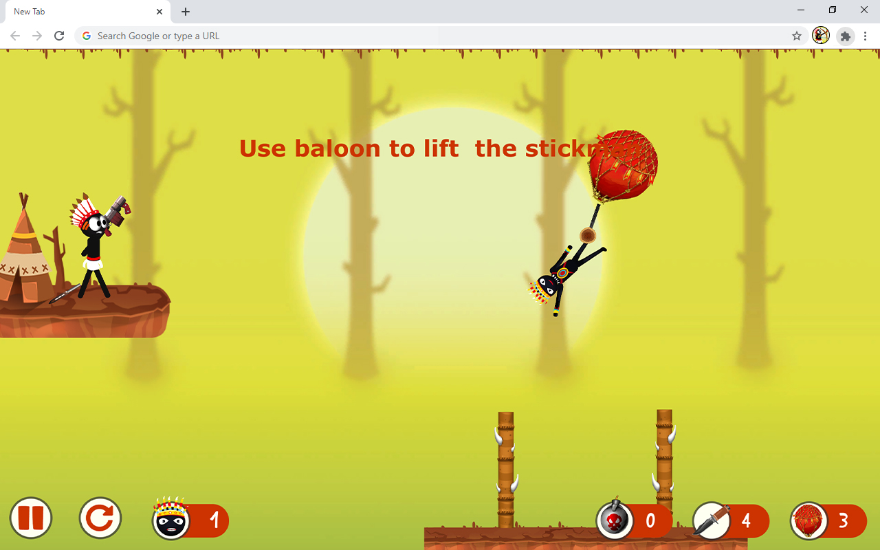 Stickman Hunter Archery Game截图3