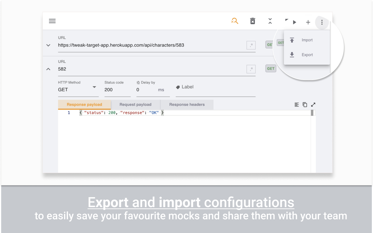 tweak: mock and modify HTTP requests截图5