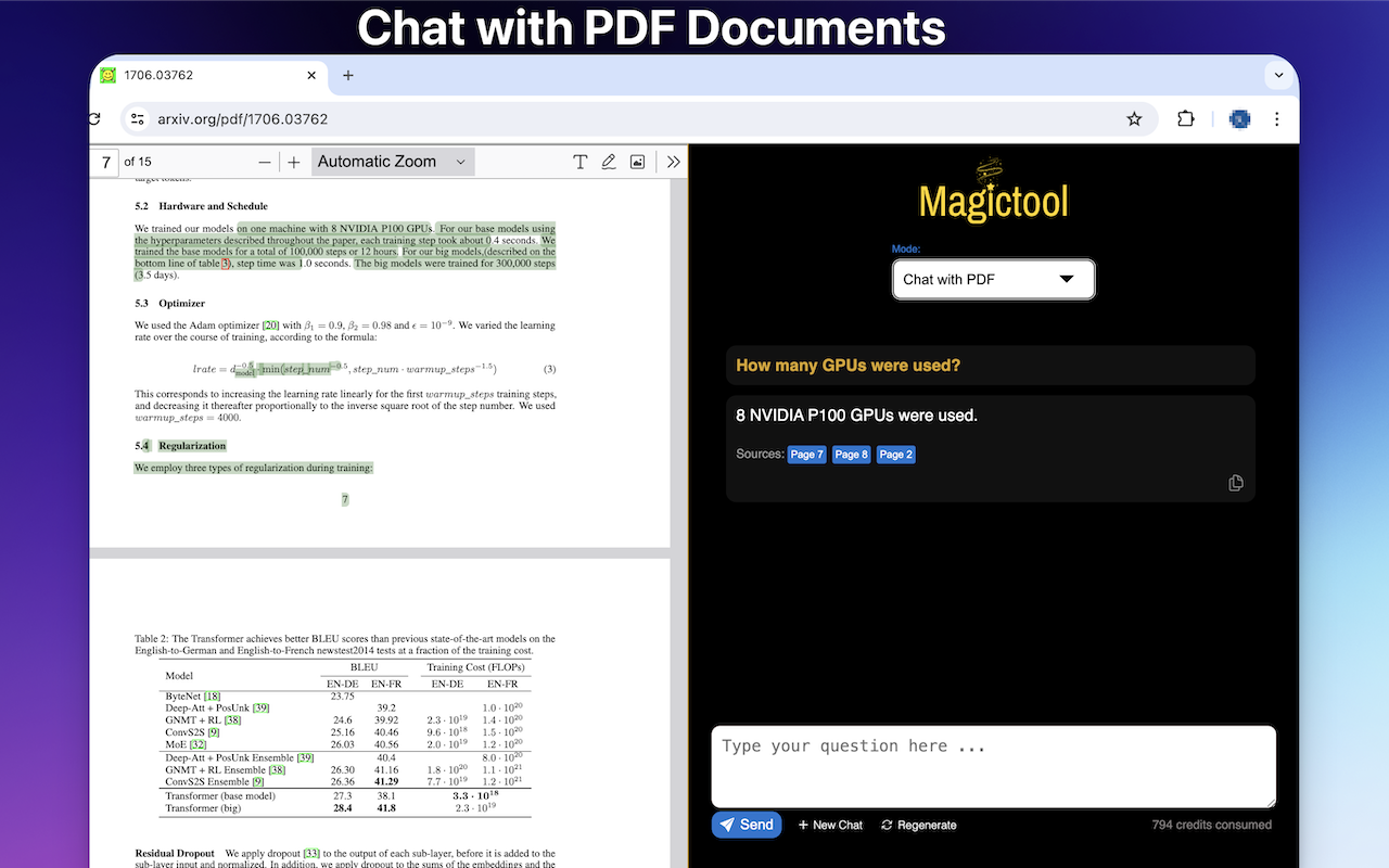 AI Chrome Extension powered by ChatGPT - Magictool AI截图5