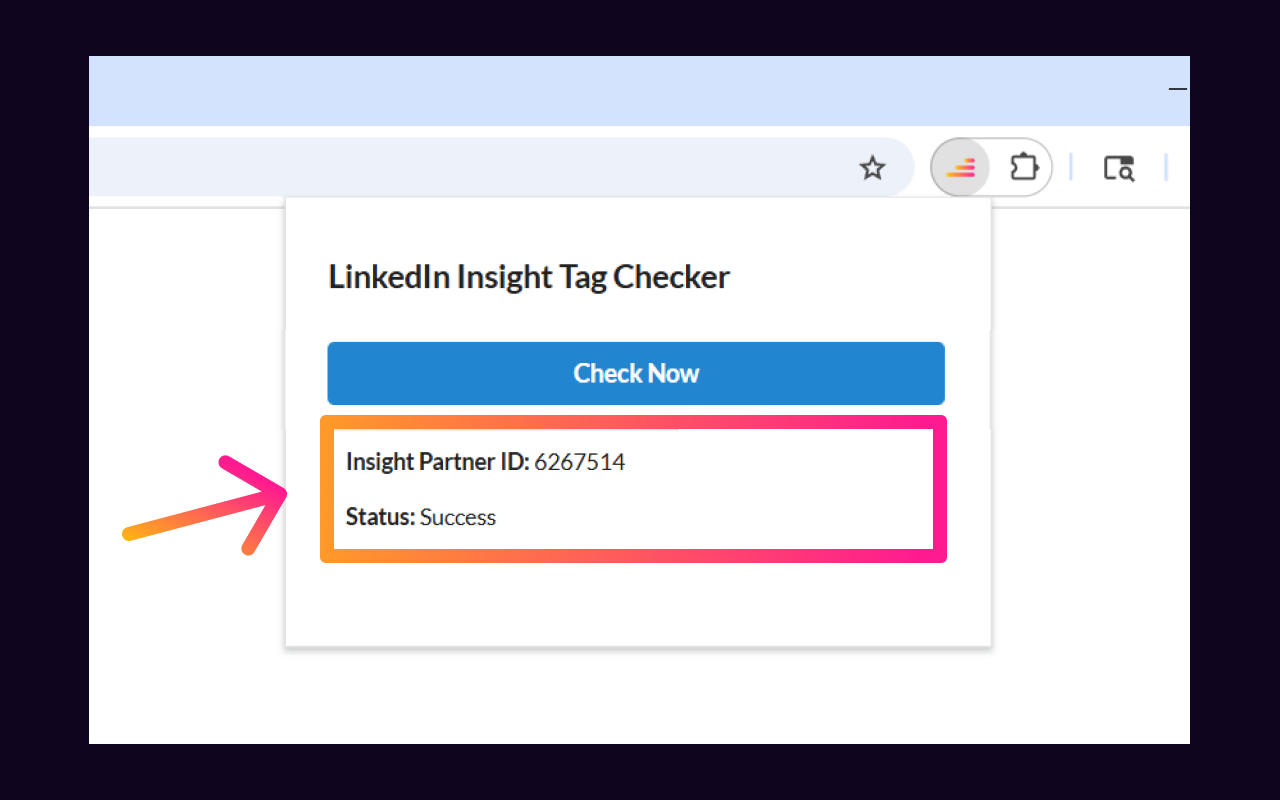 Insight Tag Checker for LinkedIn截图2