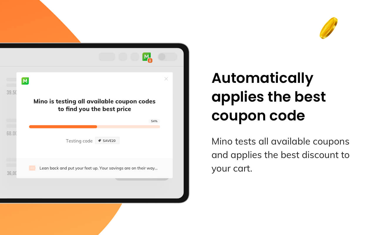 Mino: Automatic Coupons & Cash Back截图4