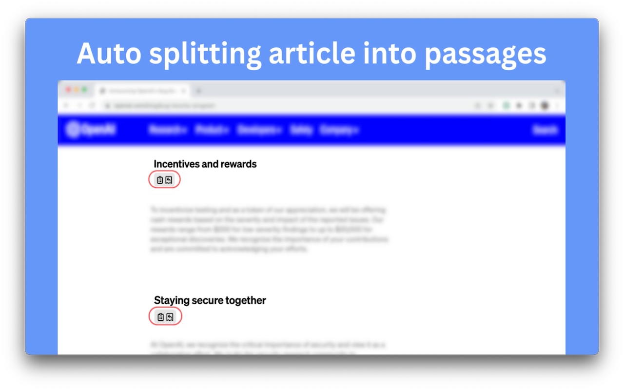 Recap: Smart Split and Summarize with ChatGPT截图3