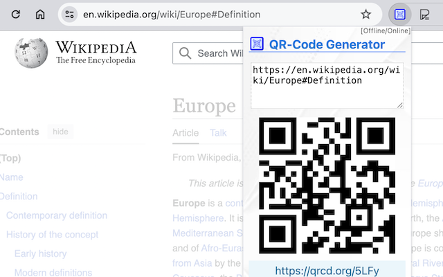 Offline QR Code Generator截图1