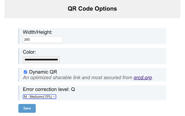Offline QR Code Generator截图2