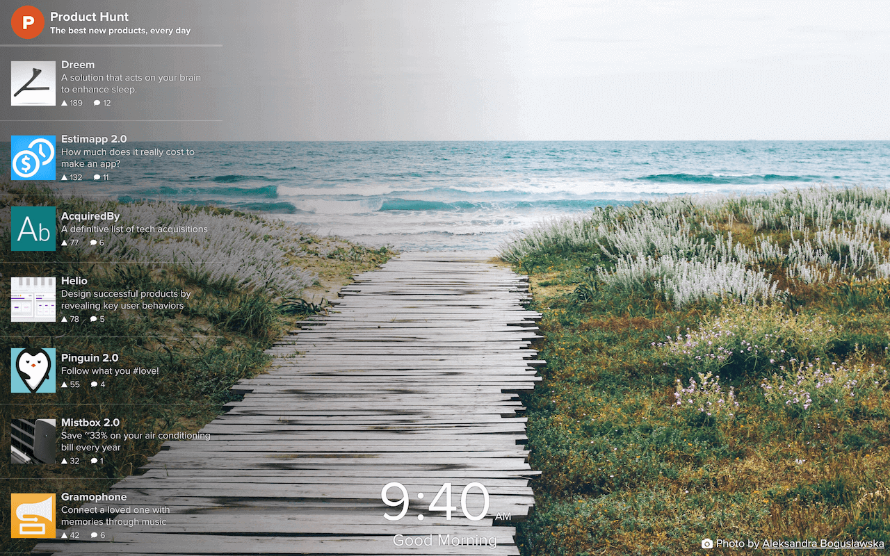 HuntSplash: Beautiful Photos & Top Products截图1