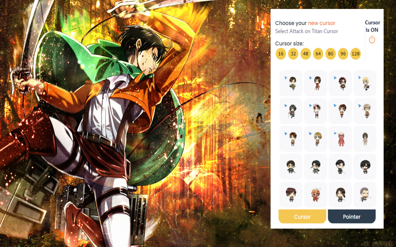 Attack on Titan Cursor截图1