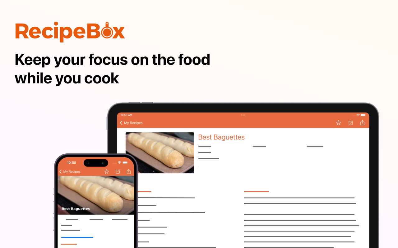 RecipeBox – Save Your Recipes!截图1