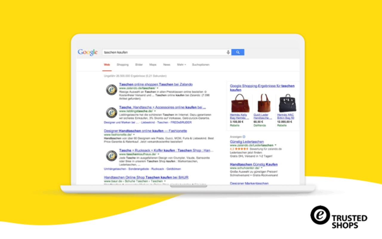 Trusted Shops extension for Google Chrome截图1