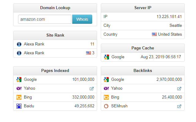 SEO Site Tools, Site Analysis截图3