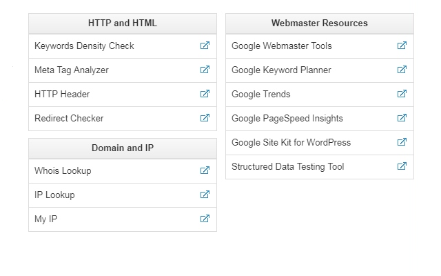 SEO Site Tools, Site Analysis截图4