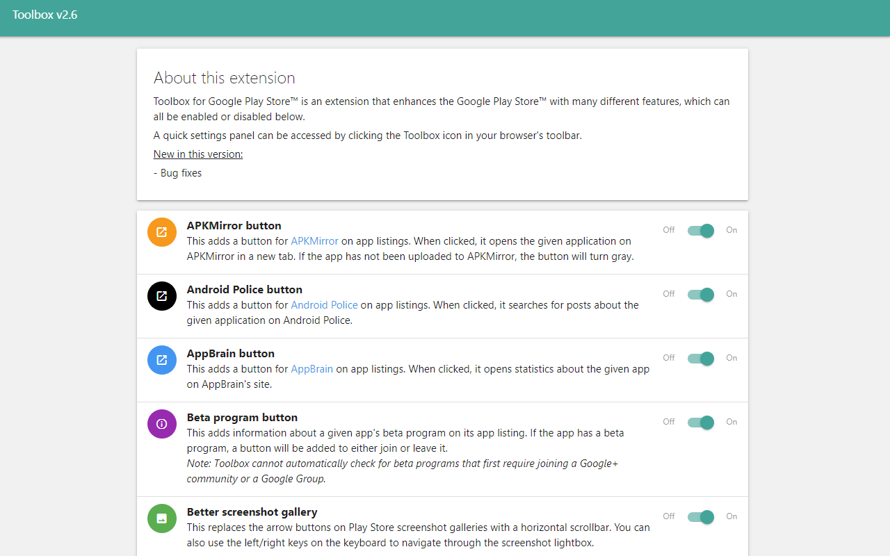 Toolbox for Google Play Store™截图2