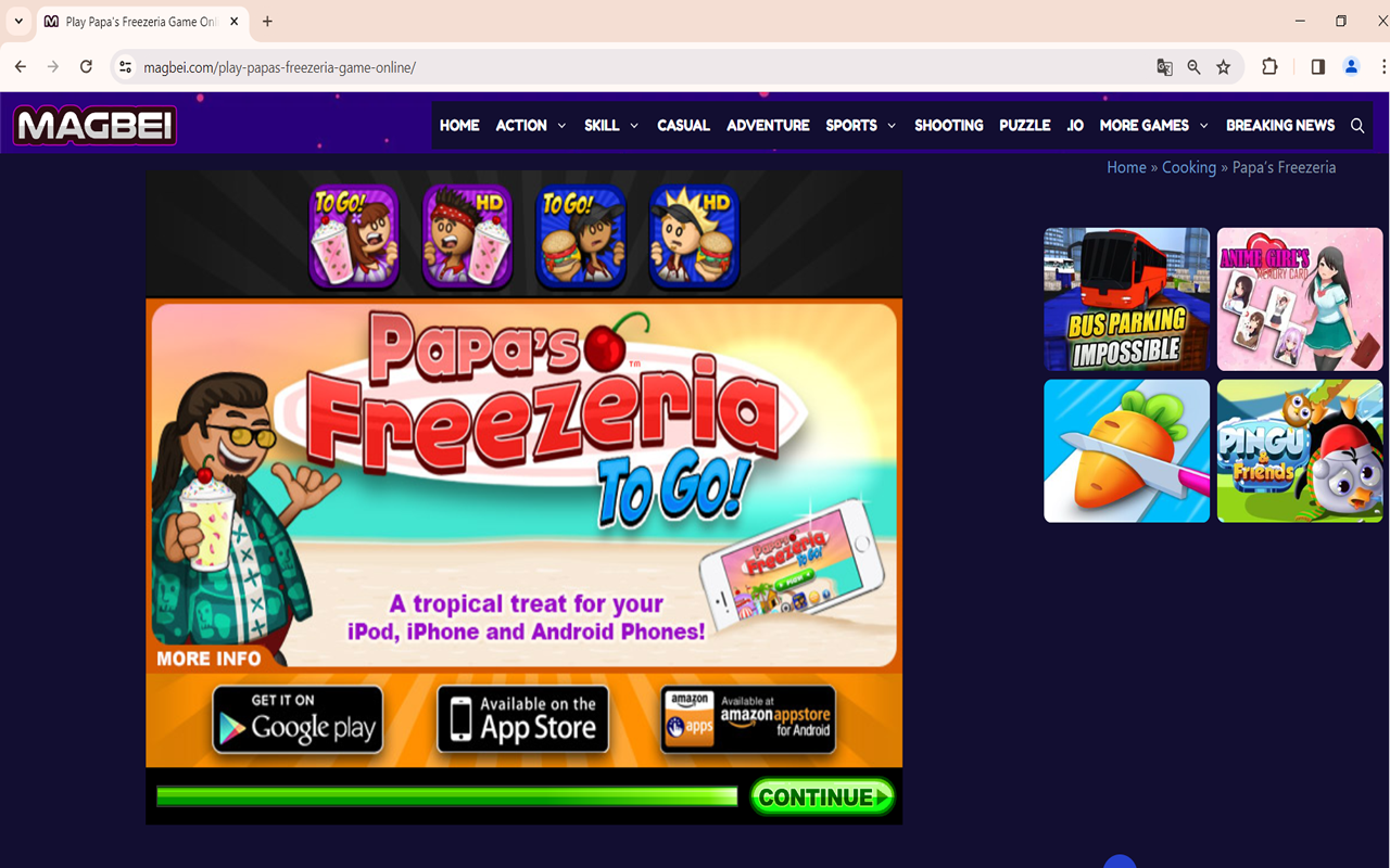 Papa Louie Games Unblocked - Launcher截图3