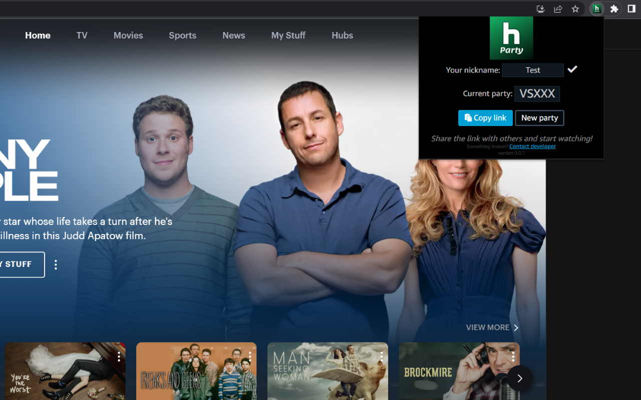 Hulu Party: watch Hulu together and chat截图2
