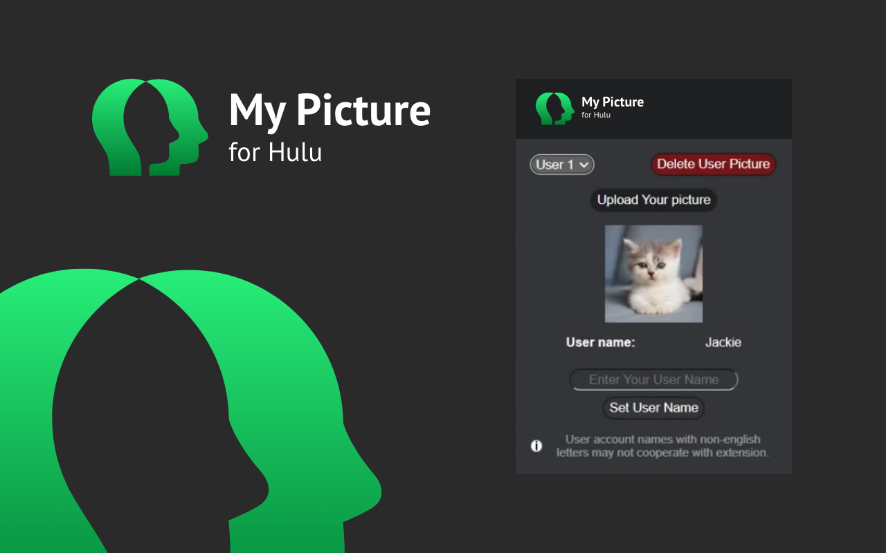 MyPicture for Hulu: custom profile picture截图1