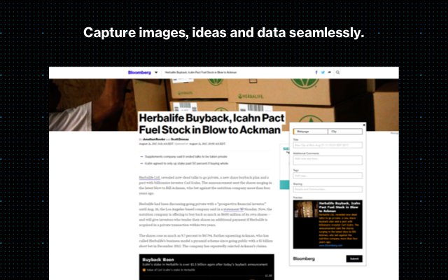 Bloomberg Terminal: Clip to NOTE截图2