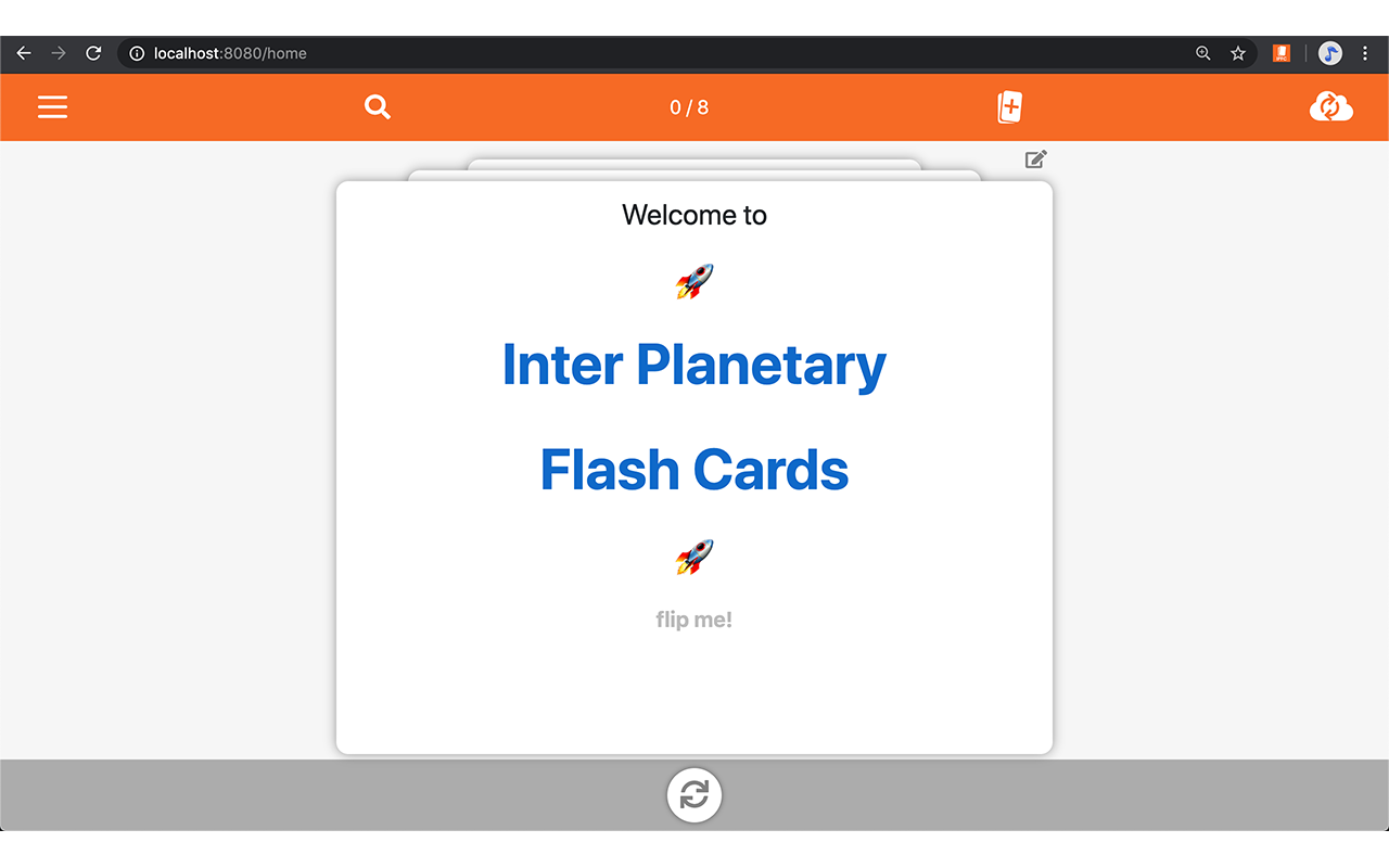 Inter Planetary Flash Cards - Extension截图1