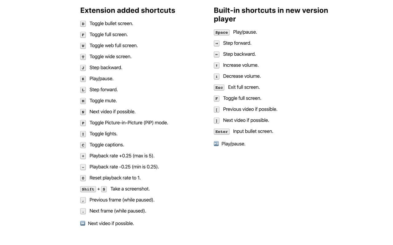 哔哩哔哩(Bilibili)播放器扩展截图2