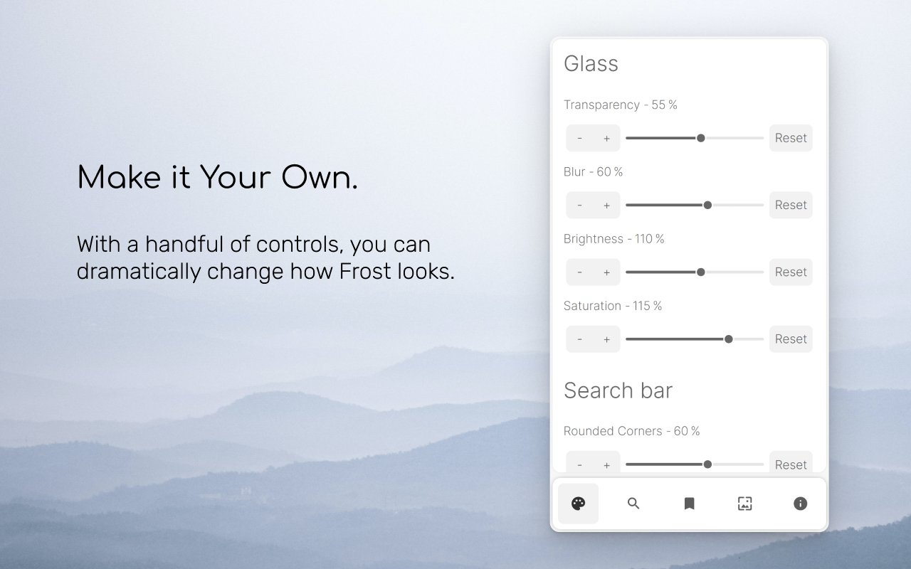 Frost New Tab截图1