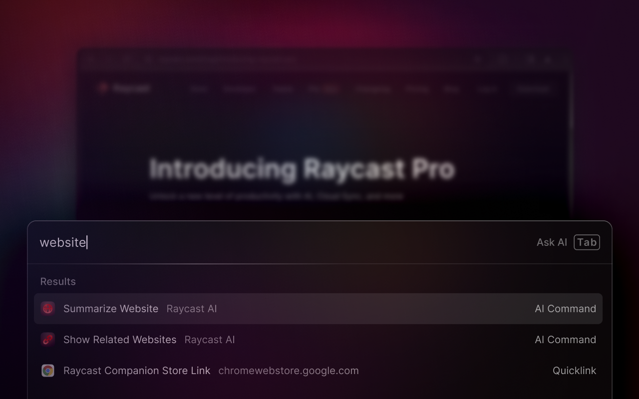 Raycast Companion截图1