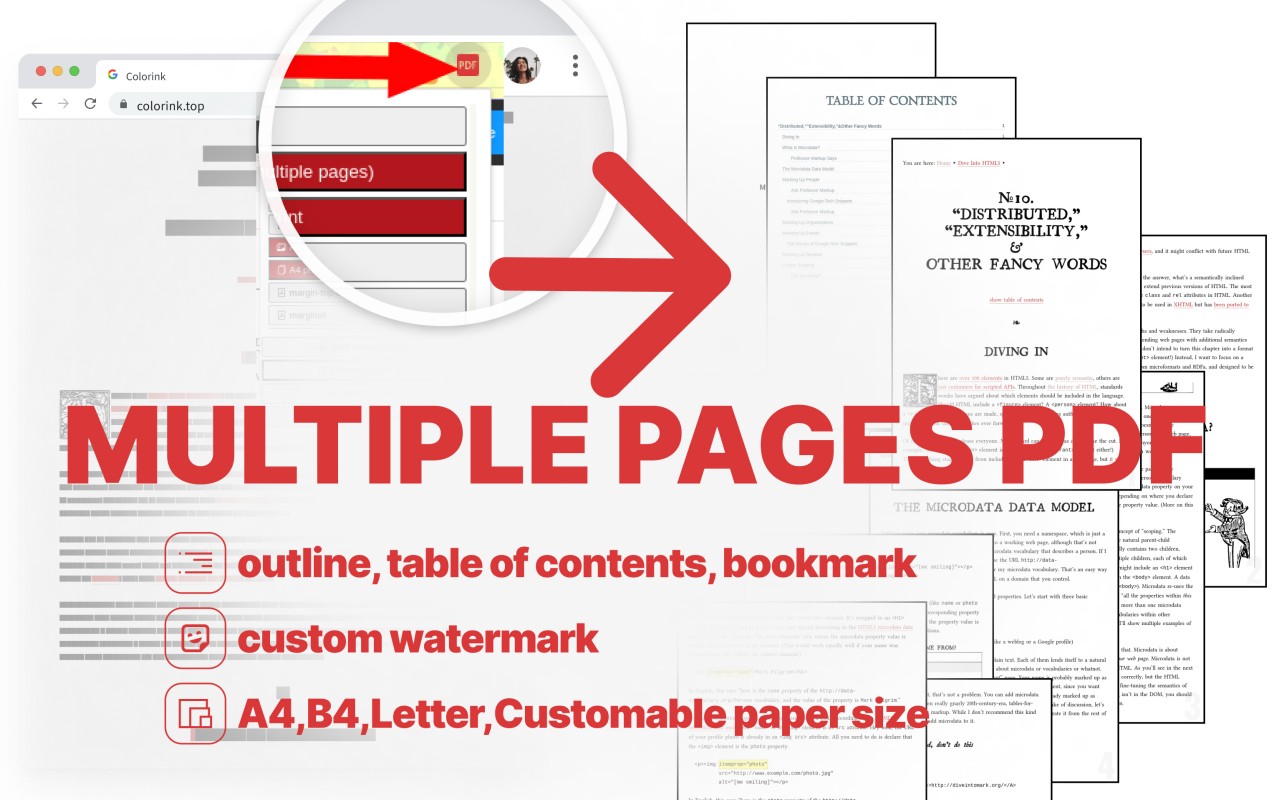 Just-One-Page-PDF: An awesome web page to PDF tool截图4