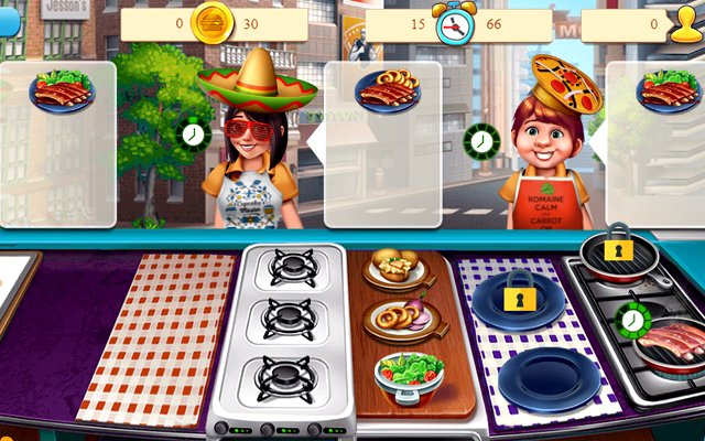 Cooking Fast 3 Ribs And Pancakes截图3