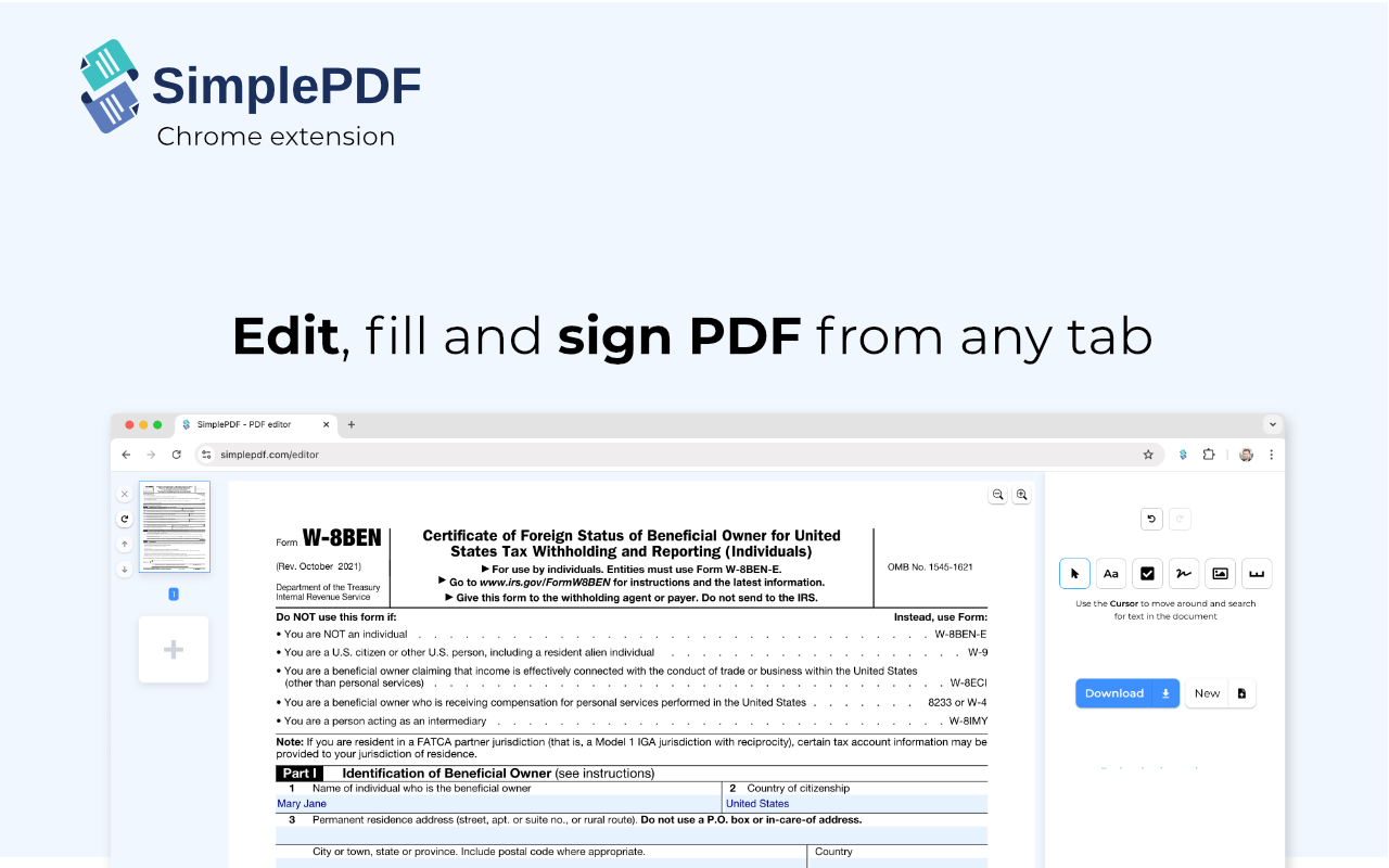 SimplePDF - Edit, Sign and Fill PDF截图1