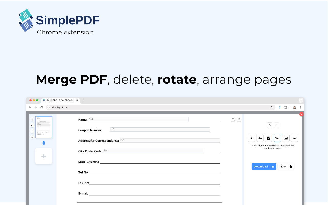 SimplePDF - Edit, Sign and Fill PDF截图2
