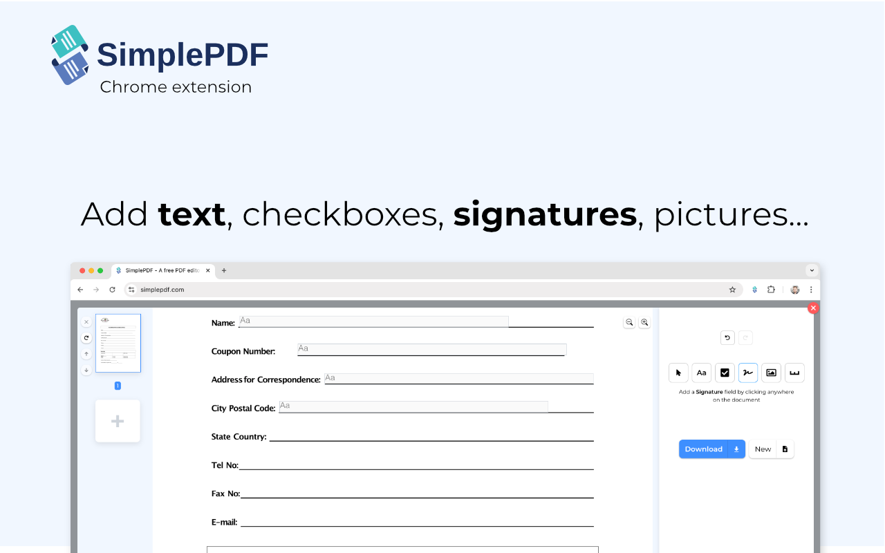 SimplePDF - Edit, Sign and Fill PDF截图3