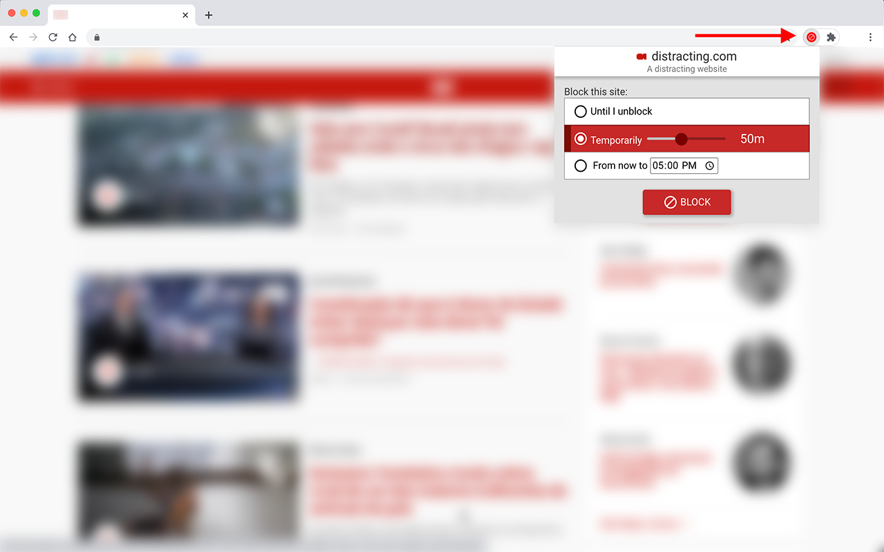 Simple Site Blocker截图1