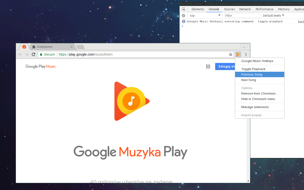 YouTube Music Hotkeys截图1