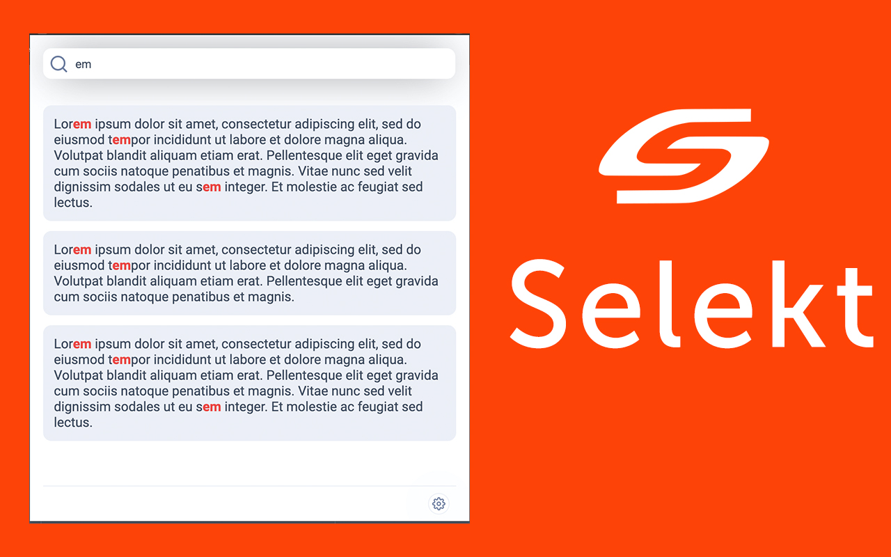 Selekt - One click actions for text selection截图3