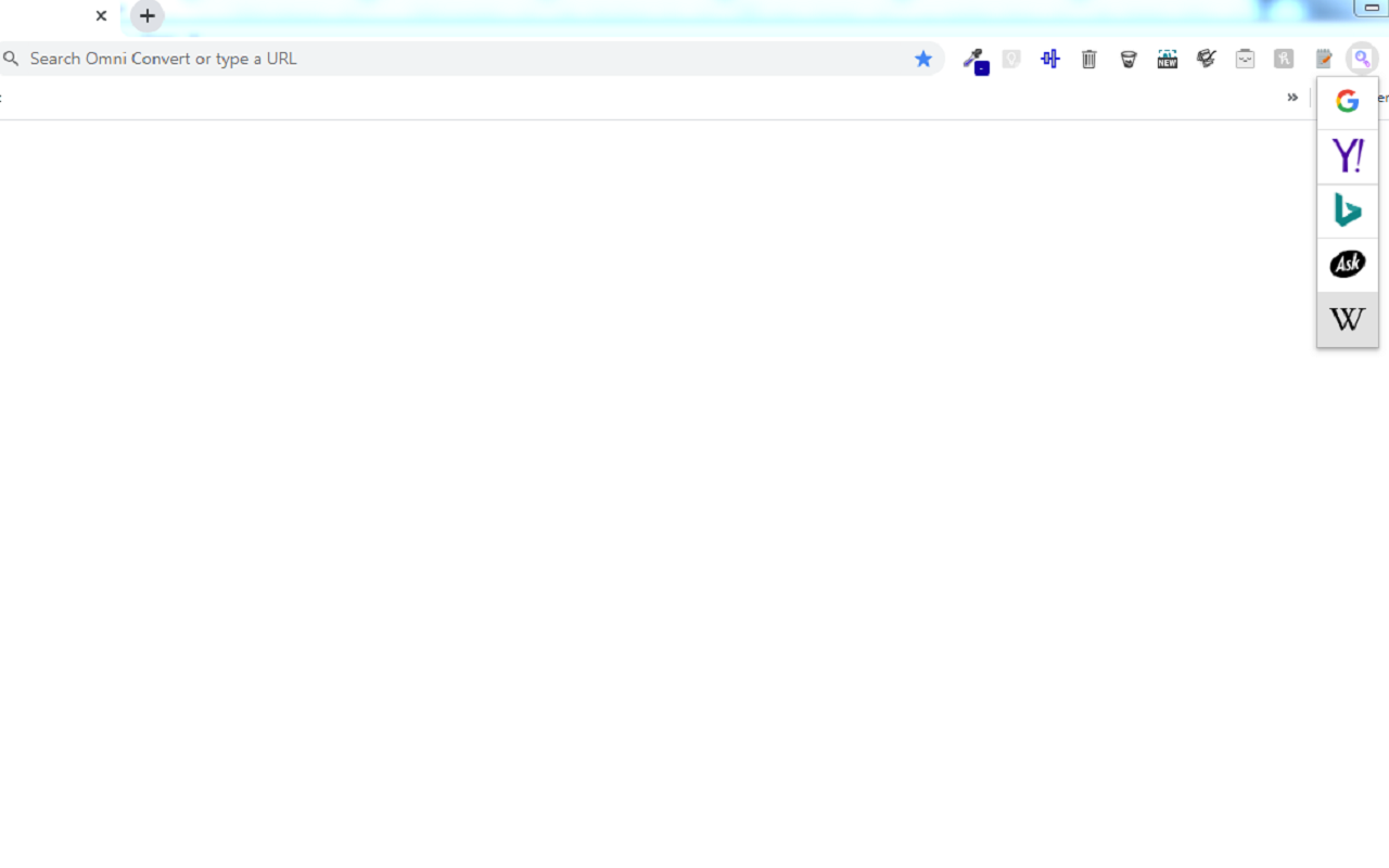 Omni Convert - Search Settings for Omnibar截图2