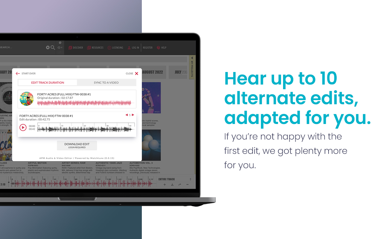 APM Music Audio & Video Editor By MatchTune截图2