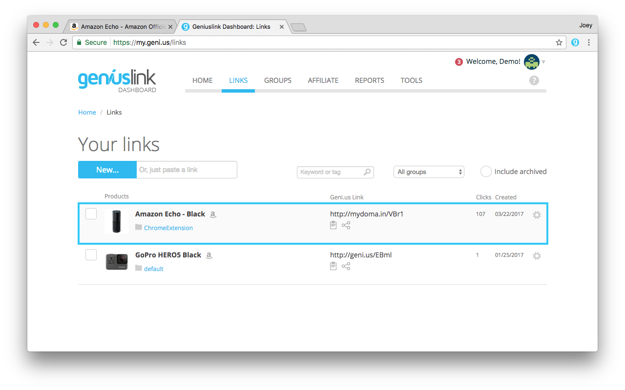 Geniuslink | Intelligent Link Creator截图5