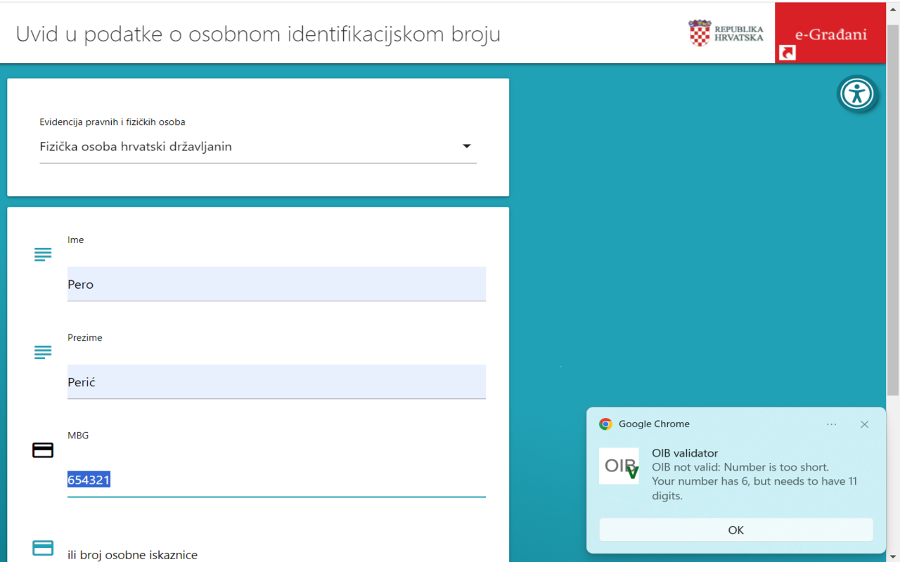 OIB Validator截图1