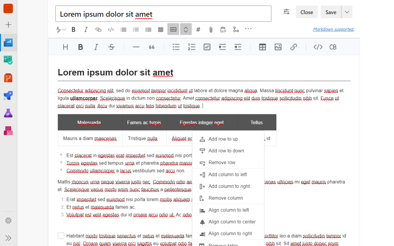 Azure DevOps Wiki Editor截图2