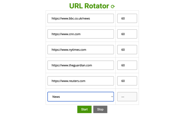 URL Rotator截图1