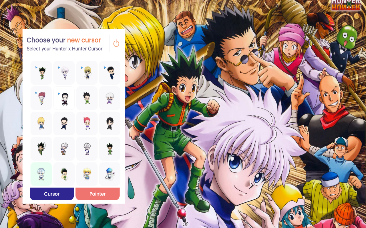 Hunter x Hunter Anime Cursor截图1