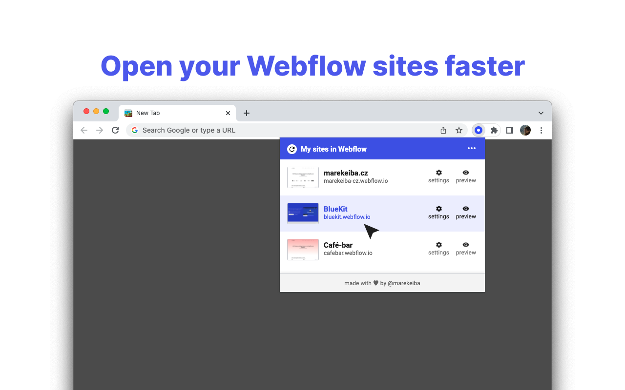 My sites in Webflow截图1