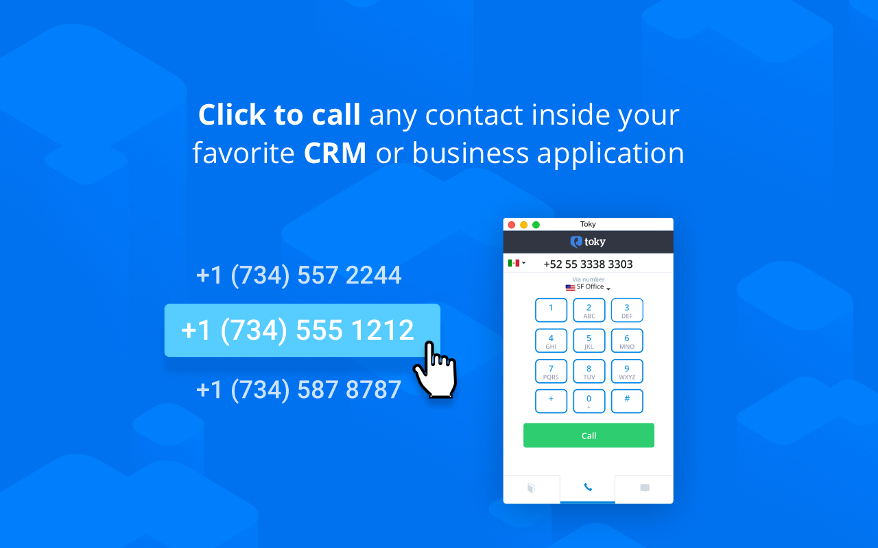 Toky Click to Call截图2