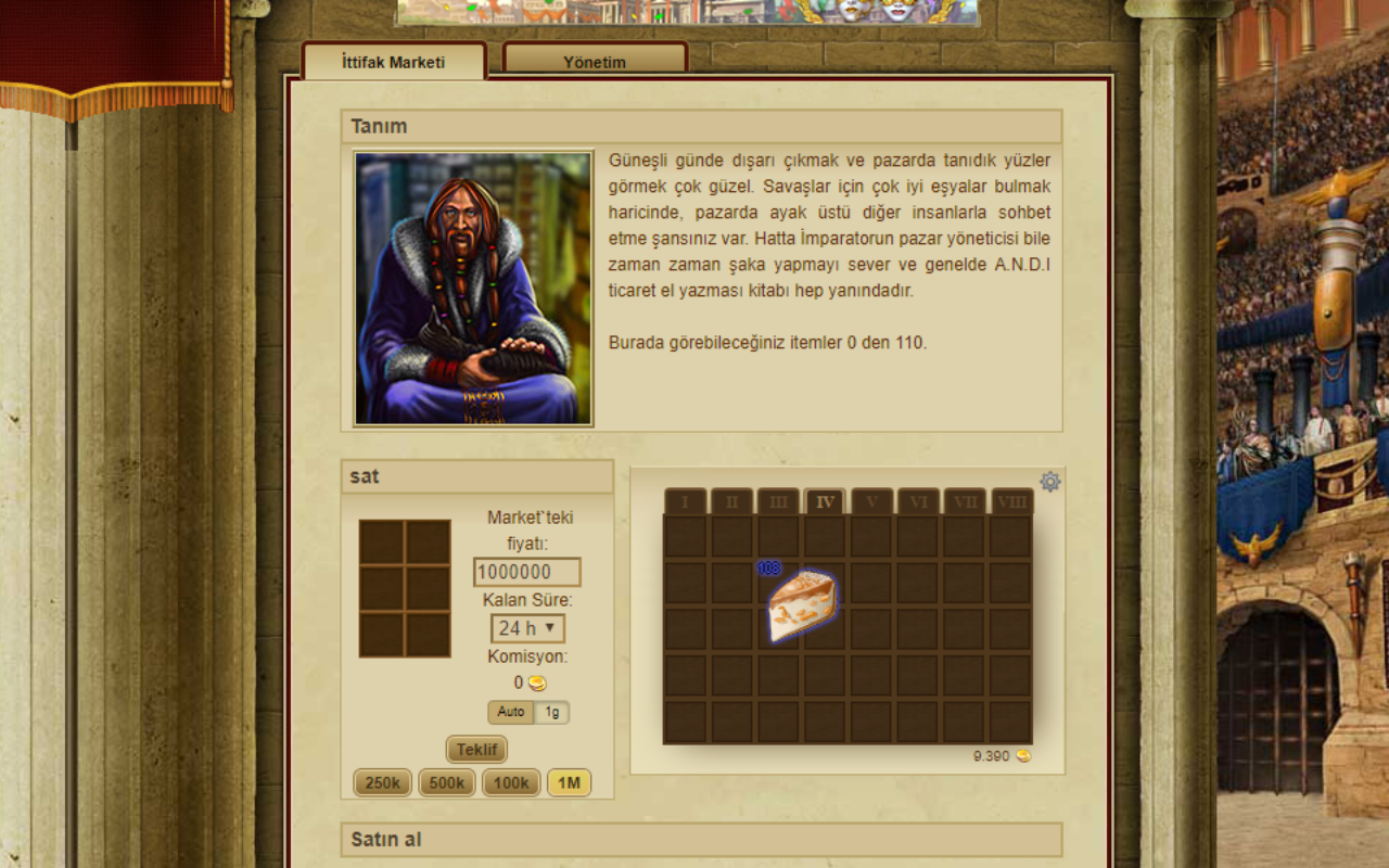 Resurrection Gladiatus Script截图3