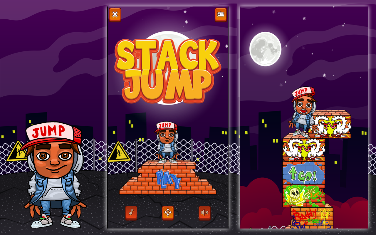 Stack Jump Offline Game截图2