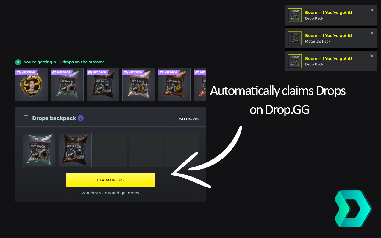 Drop.GG Auto-Clicker.截图2