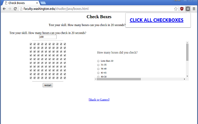Click all checkboxes截图1